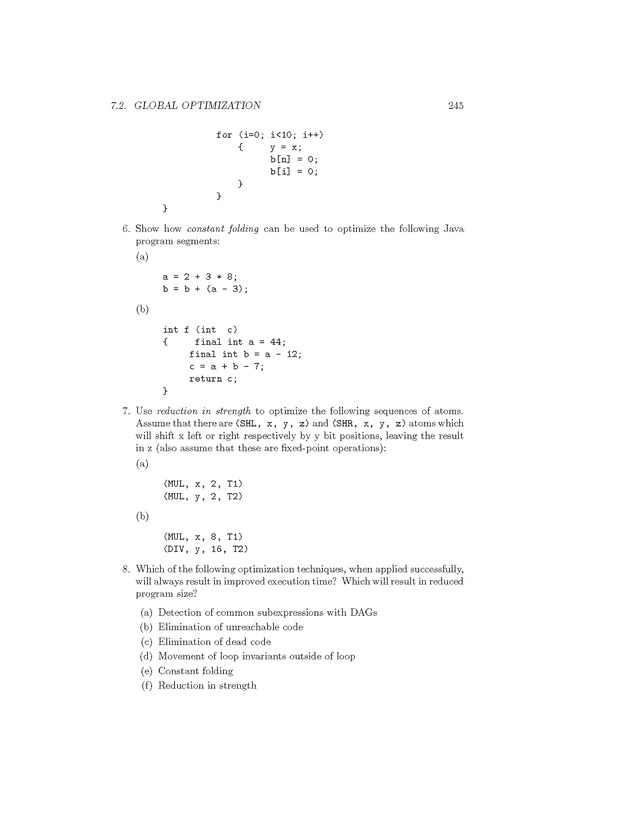 Compiler Design: Theory, Tools, and Examples - Page 245